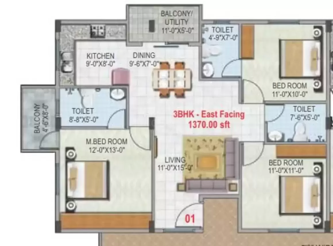 Floor plan for Sashank Advaith